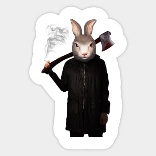 Evil Rabbit Sticker